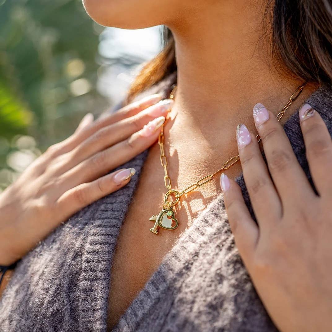 Charm Holder Necklace