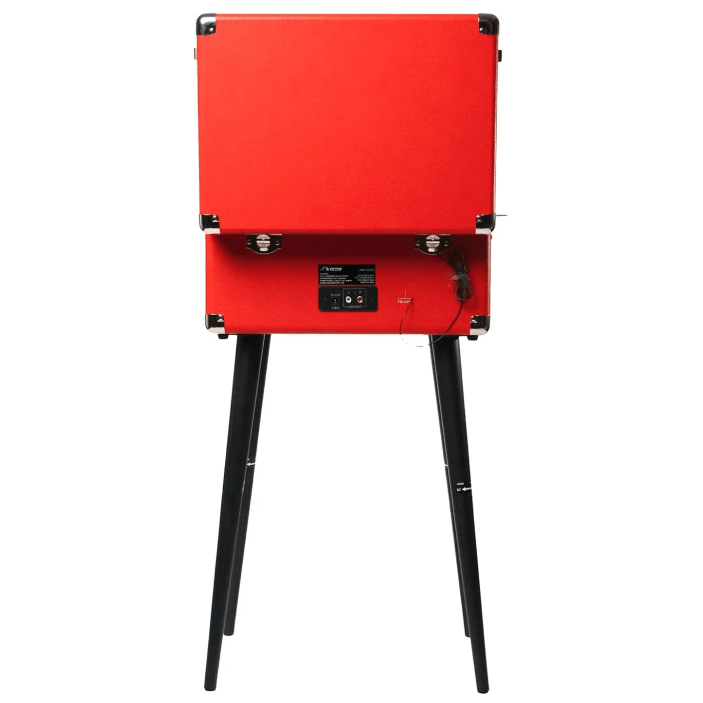 Victor Andover 5-in-1 BT Music Center with Chair-Height Legs