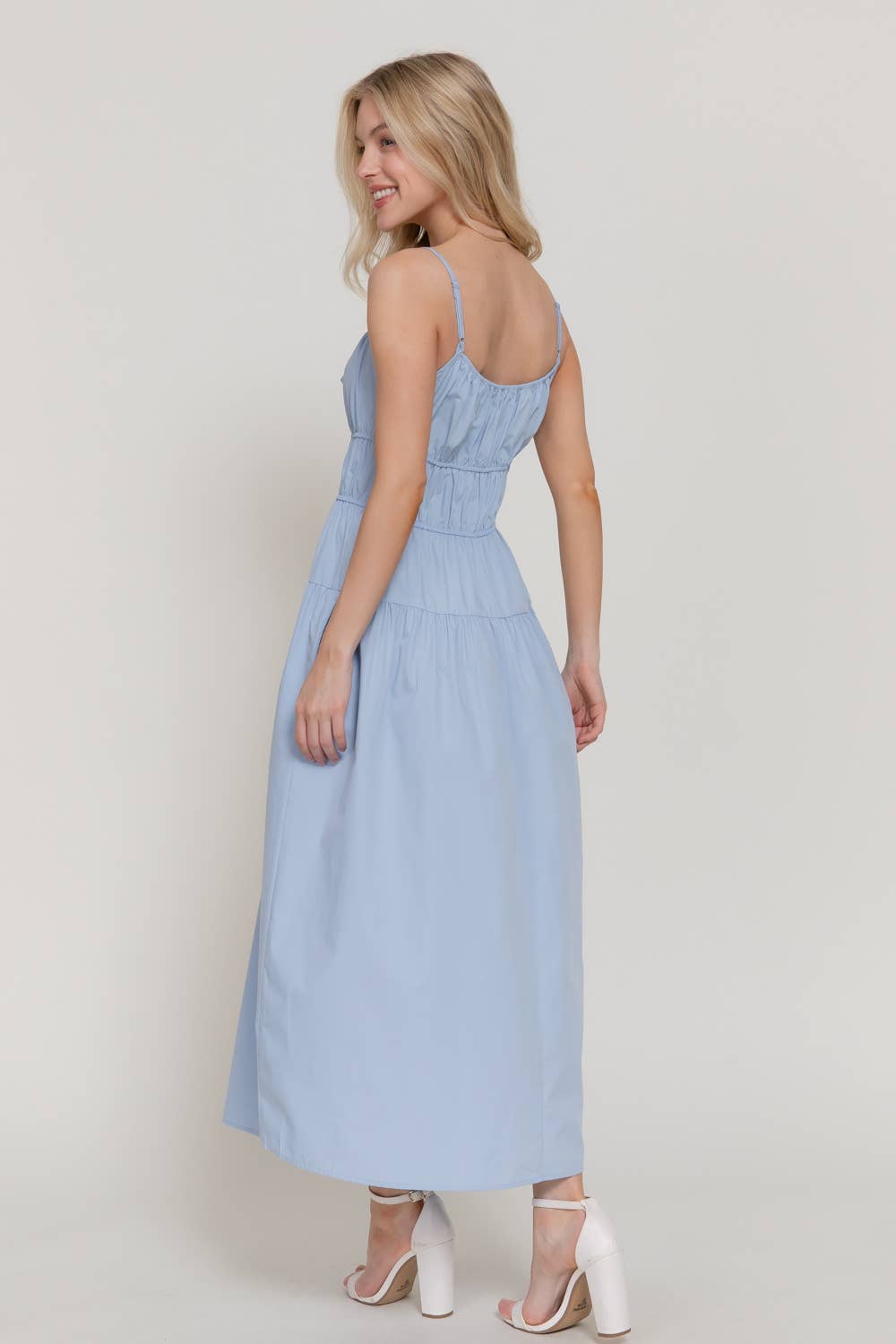 Front Tie Maxi Dress
