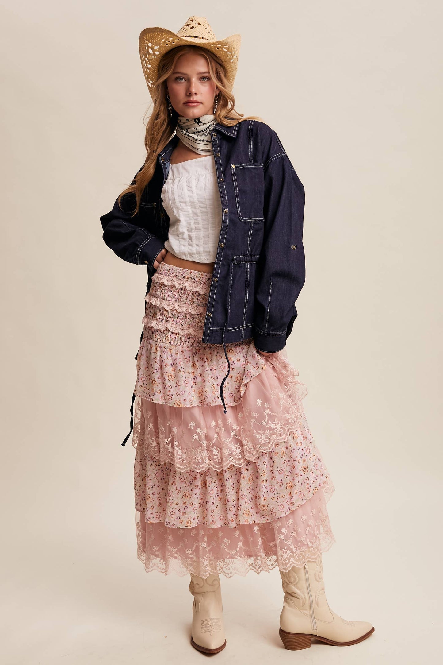 Denim Utility Jacket
