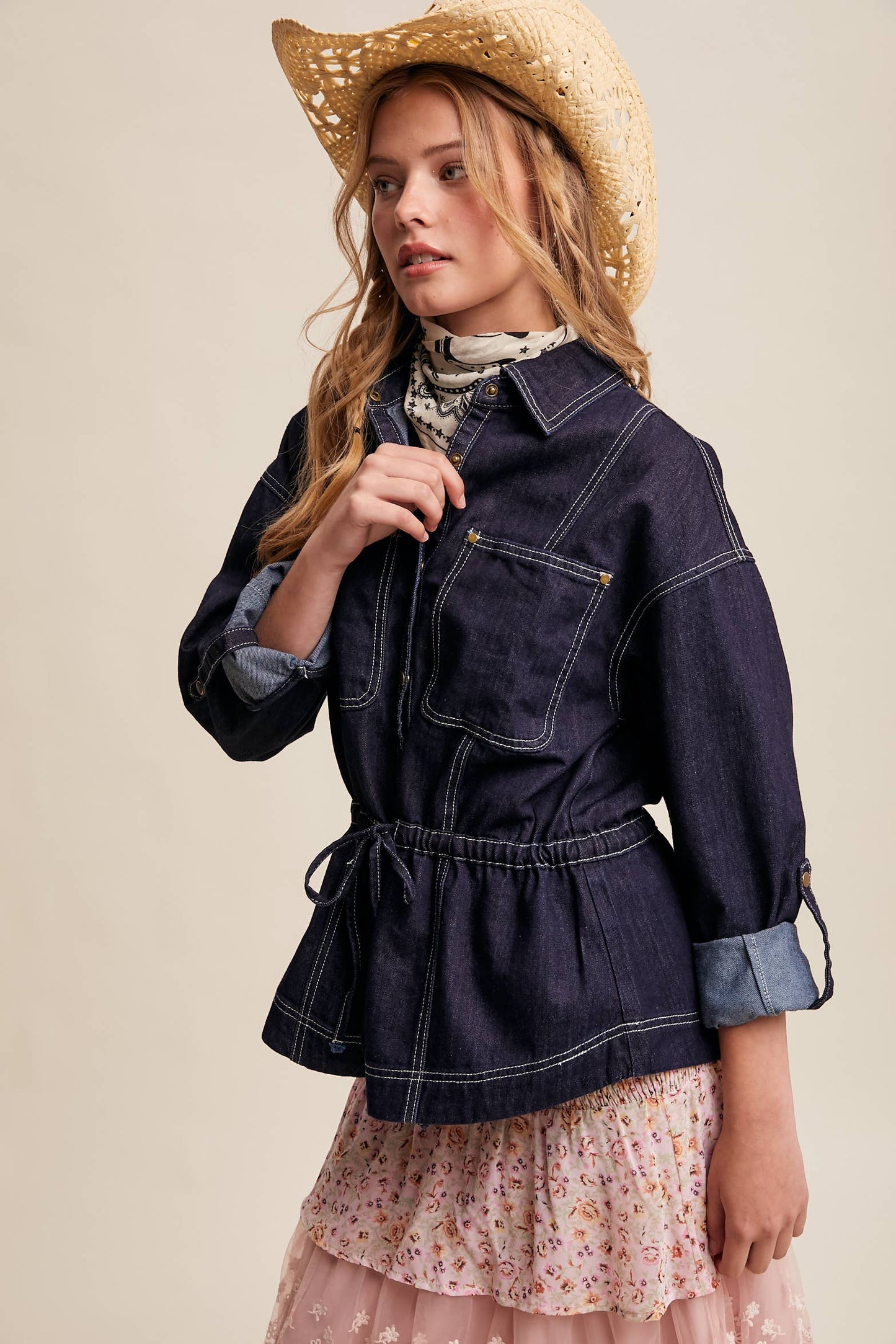 Denim Utility Jacket