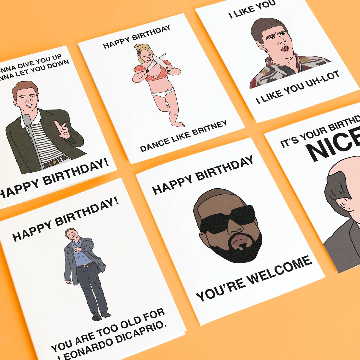Richard Simmons "OMG" Birthday Card