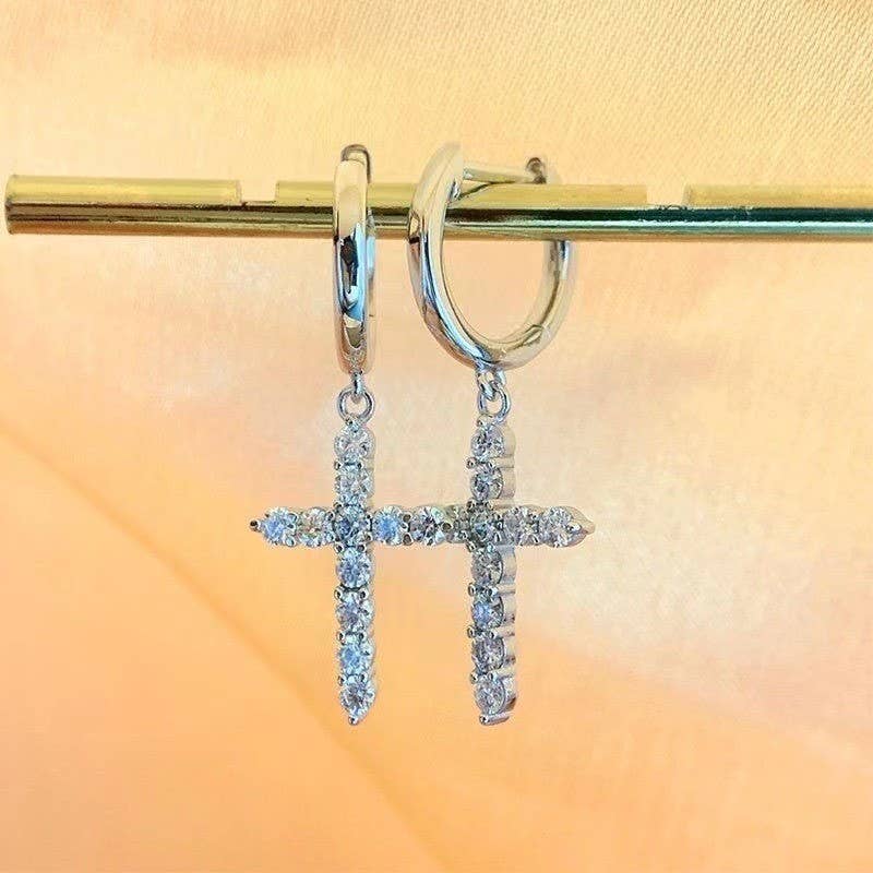 18K STAINLESS STEEL WATERPROOF TARNISH FREE HOOPS