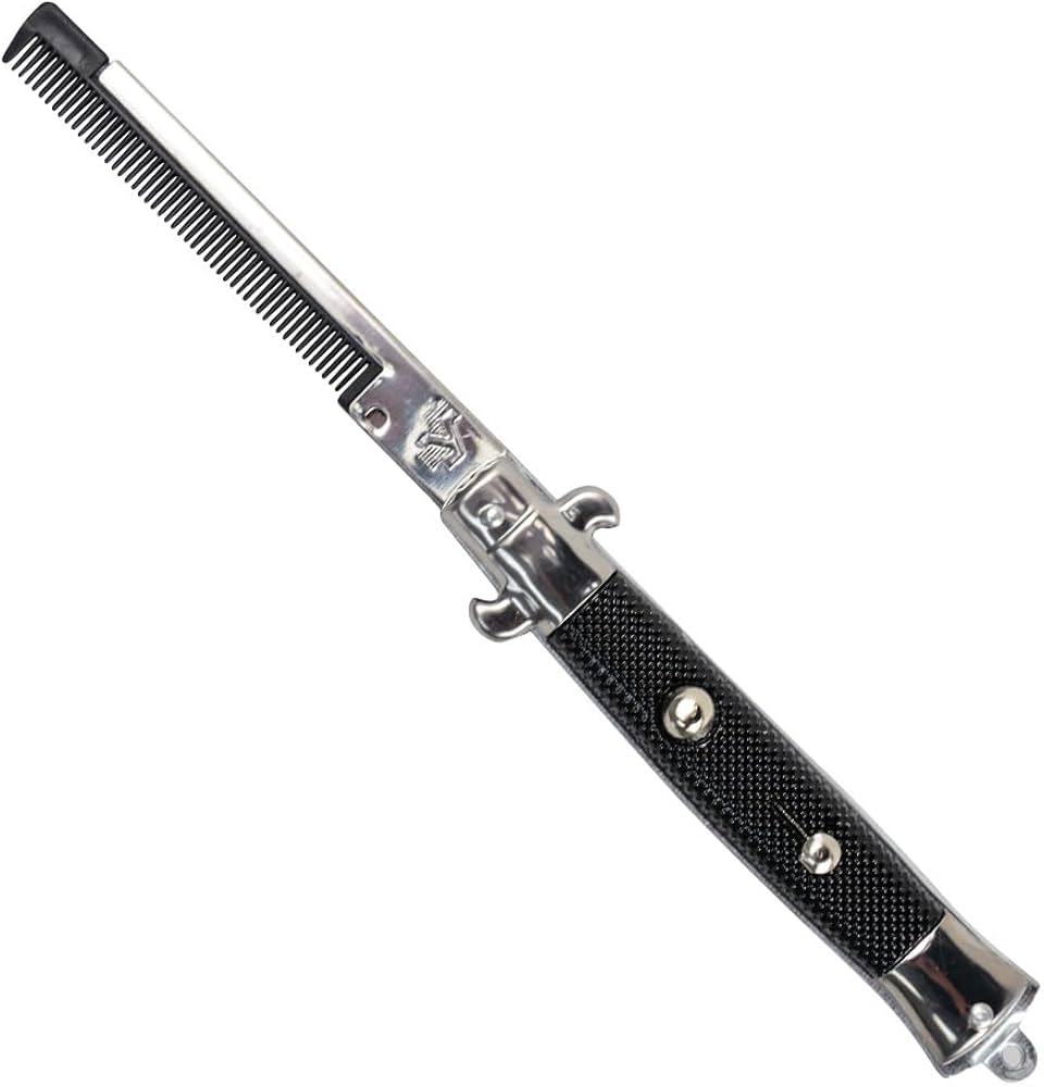Switchblade Style Comb - Novelty Gift Item