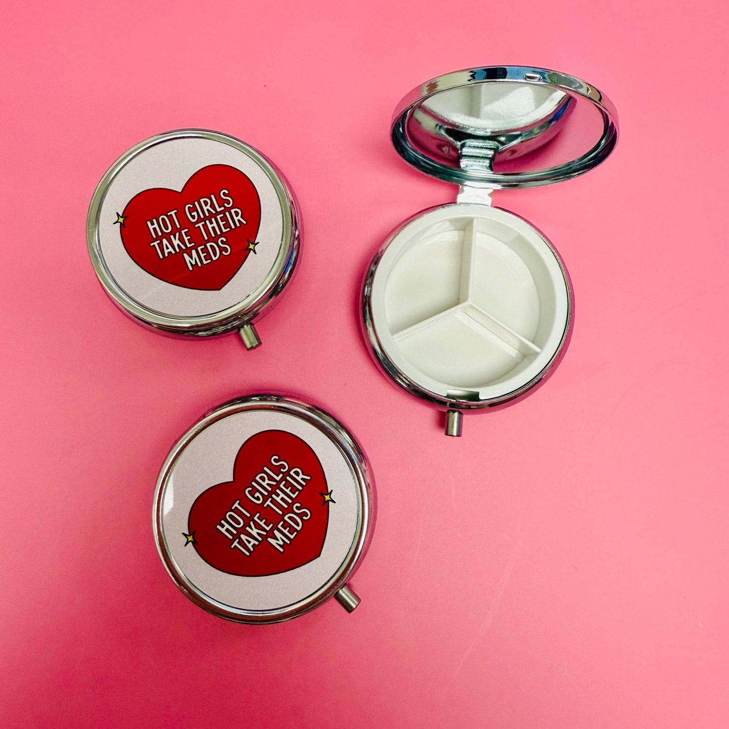 Purse Pill Box, Hot Girls Take Their Meds