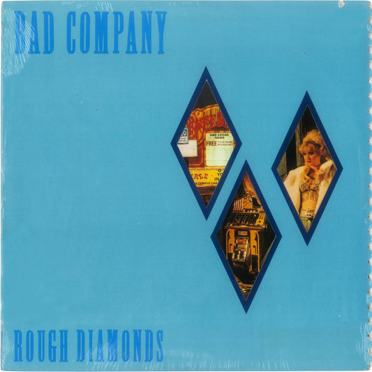 12" Vinyl LP Record - Bad Company: Rough Diamonds Rock Music