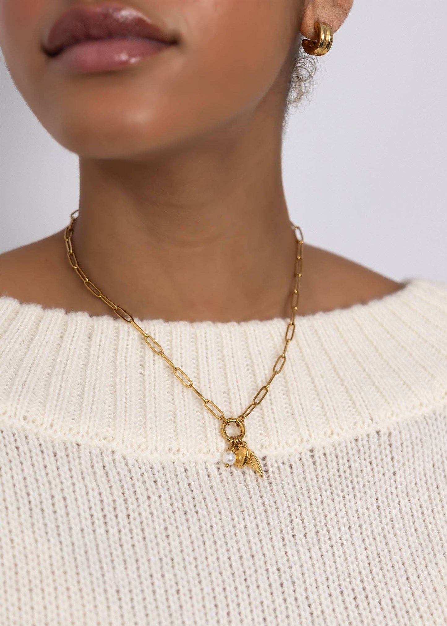 Angel Wing DIY Charm Necklace