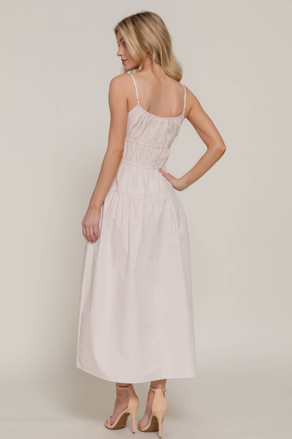 Front Tie Maxi Dress