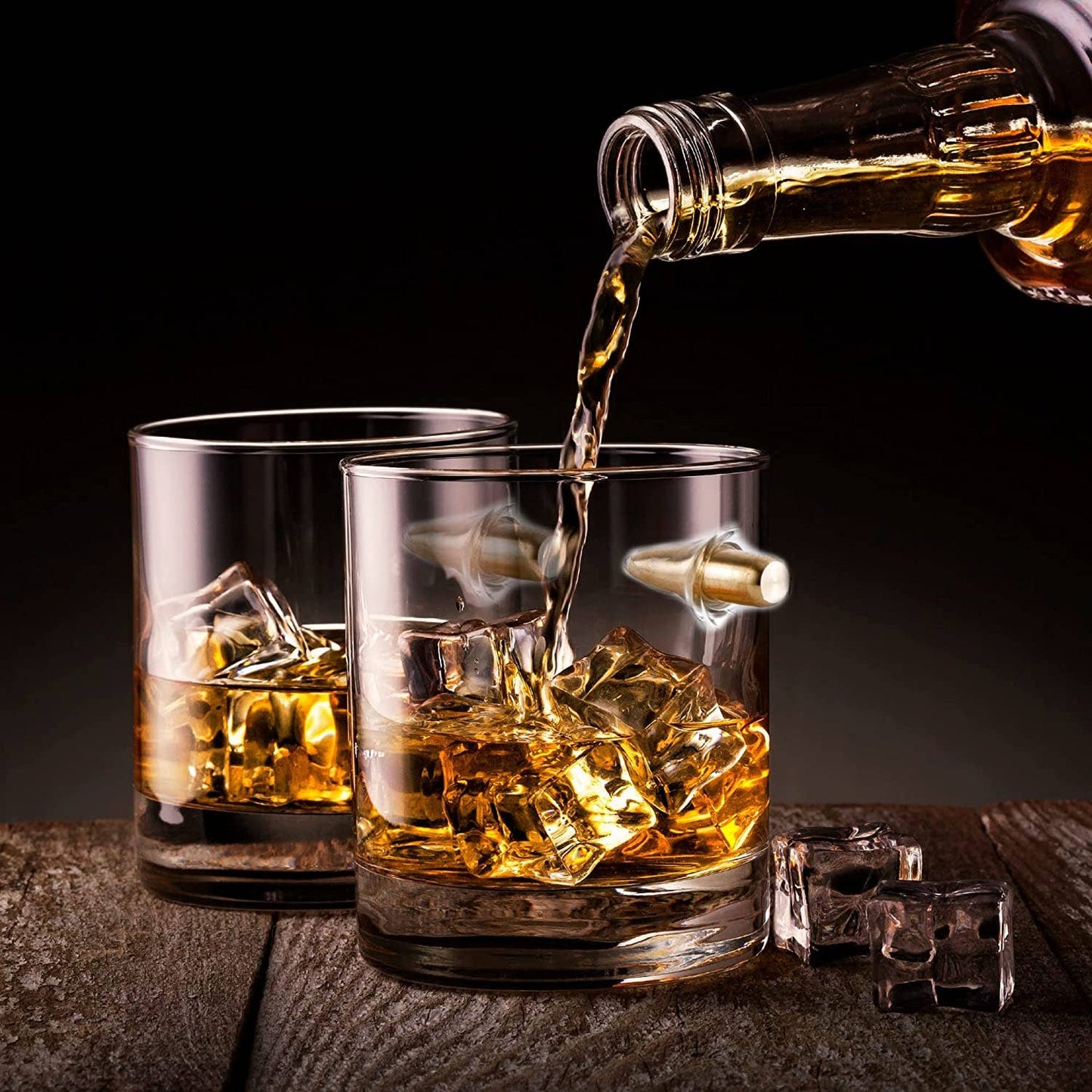 Bullet Whiskey Glass 12 oz