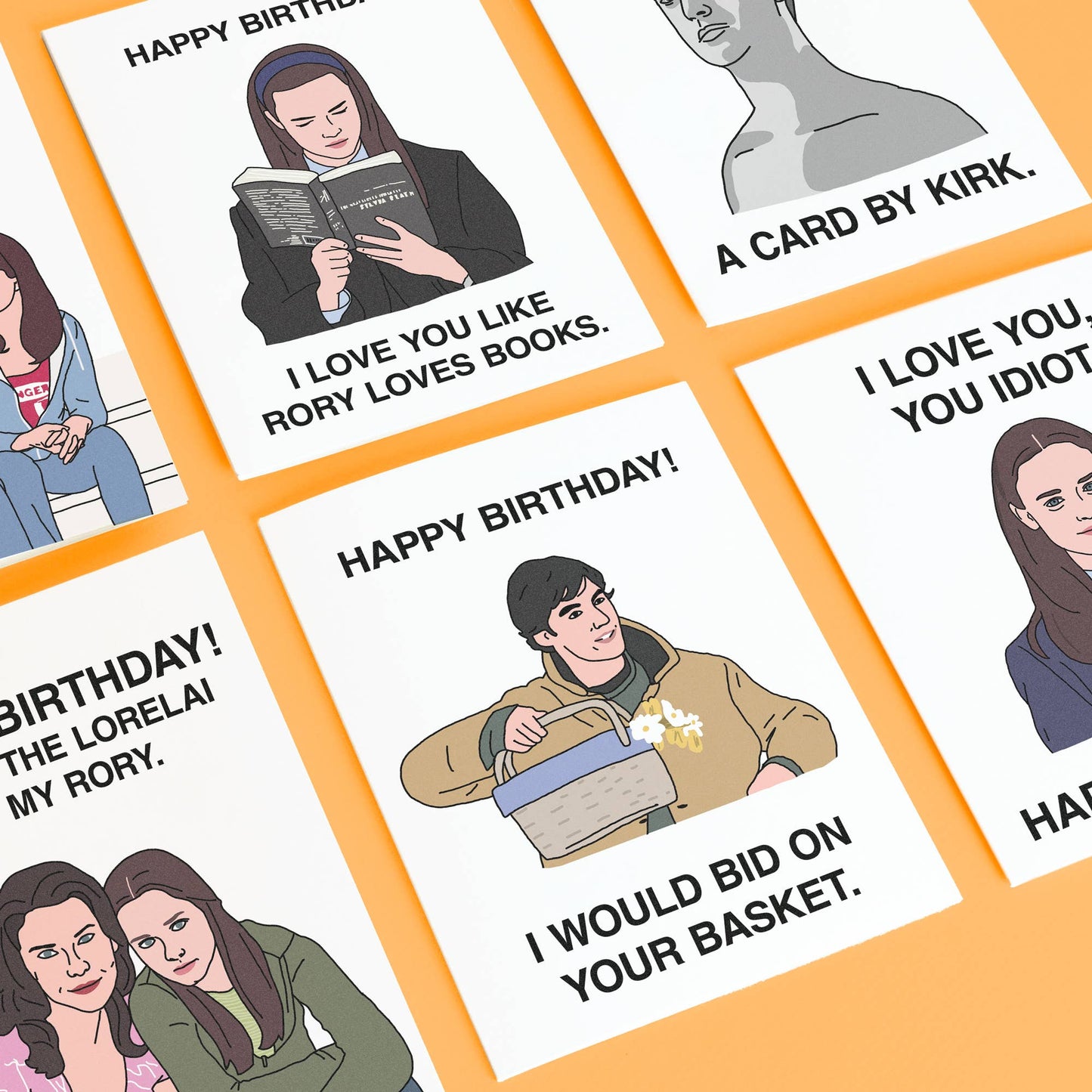 Rory Gilmore Happy Birthday Greeting Card