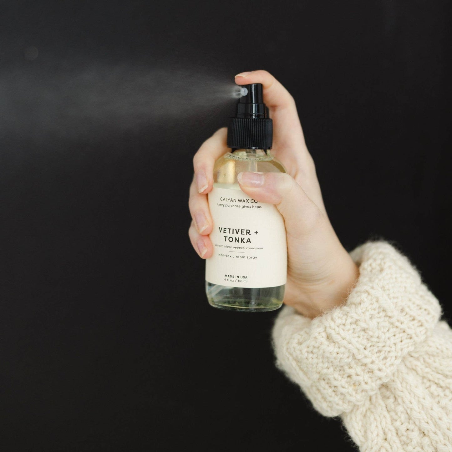 Vetiver + Tonka - Room Spray