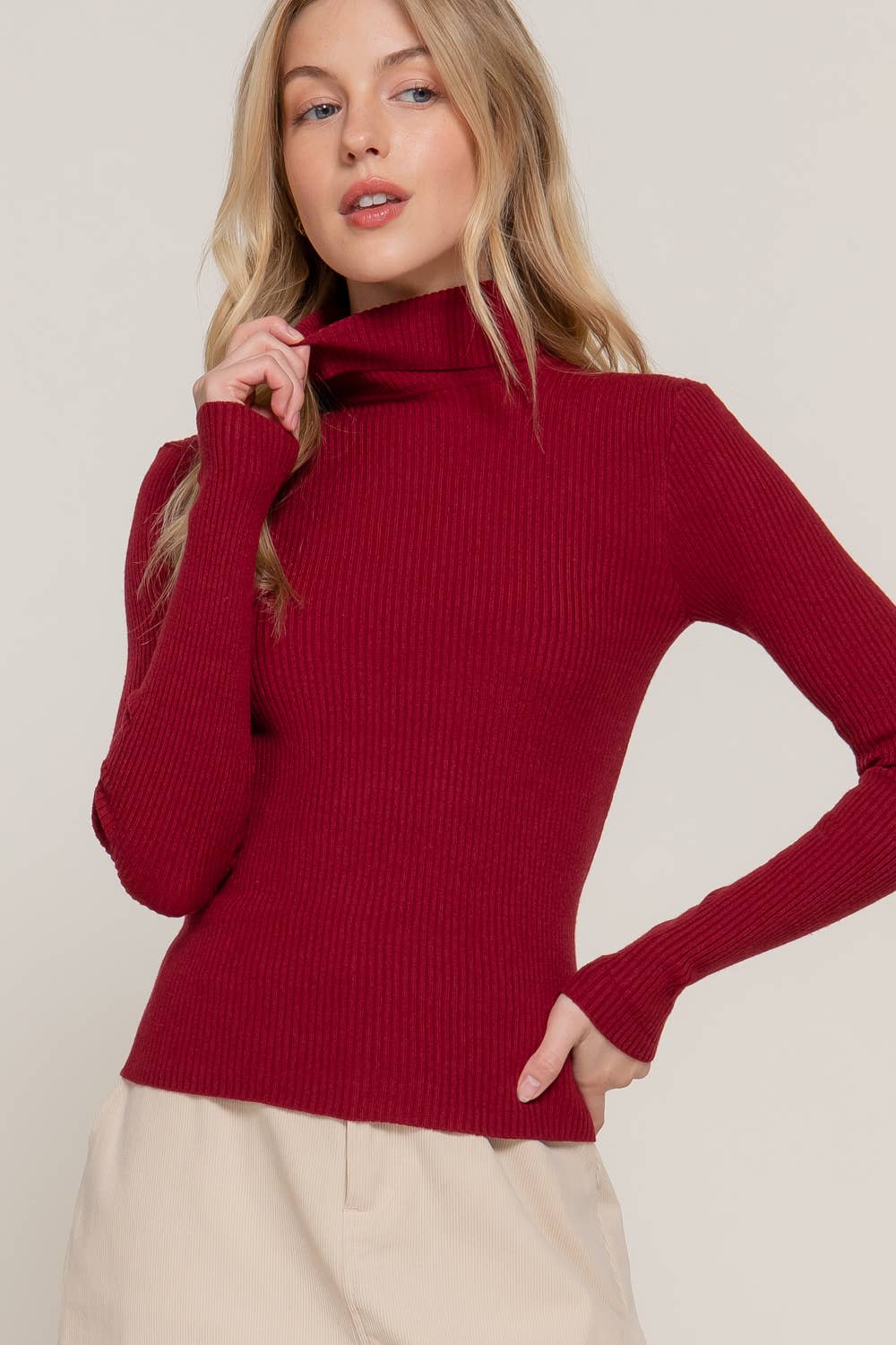 Long Sleeve Turtle Neck