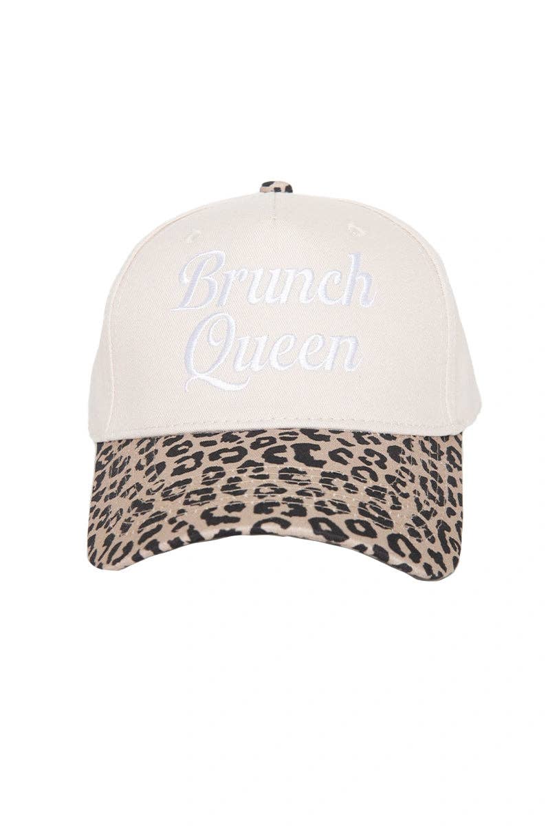 Brunch Queen Vintage Trucker Hats for Women