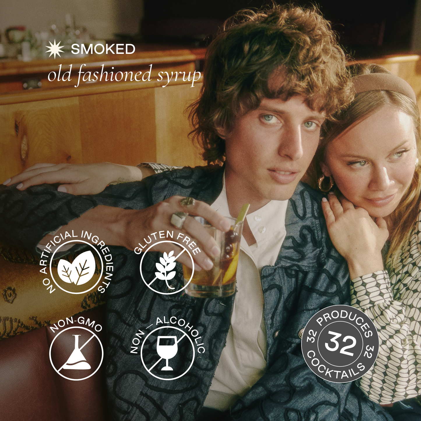 Smoked Old Fashioned Cocktail Syrup