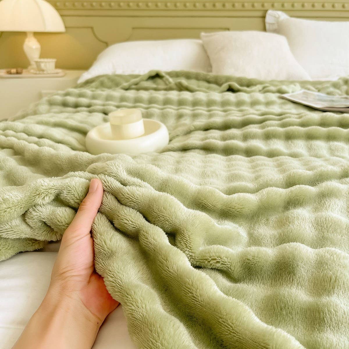 Double-Sided Fleece Blanket