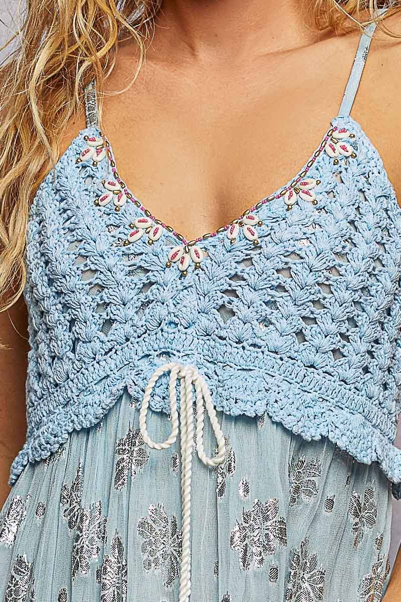Crochet Viscose Dress