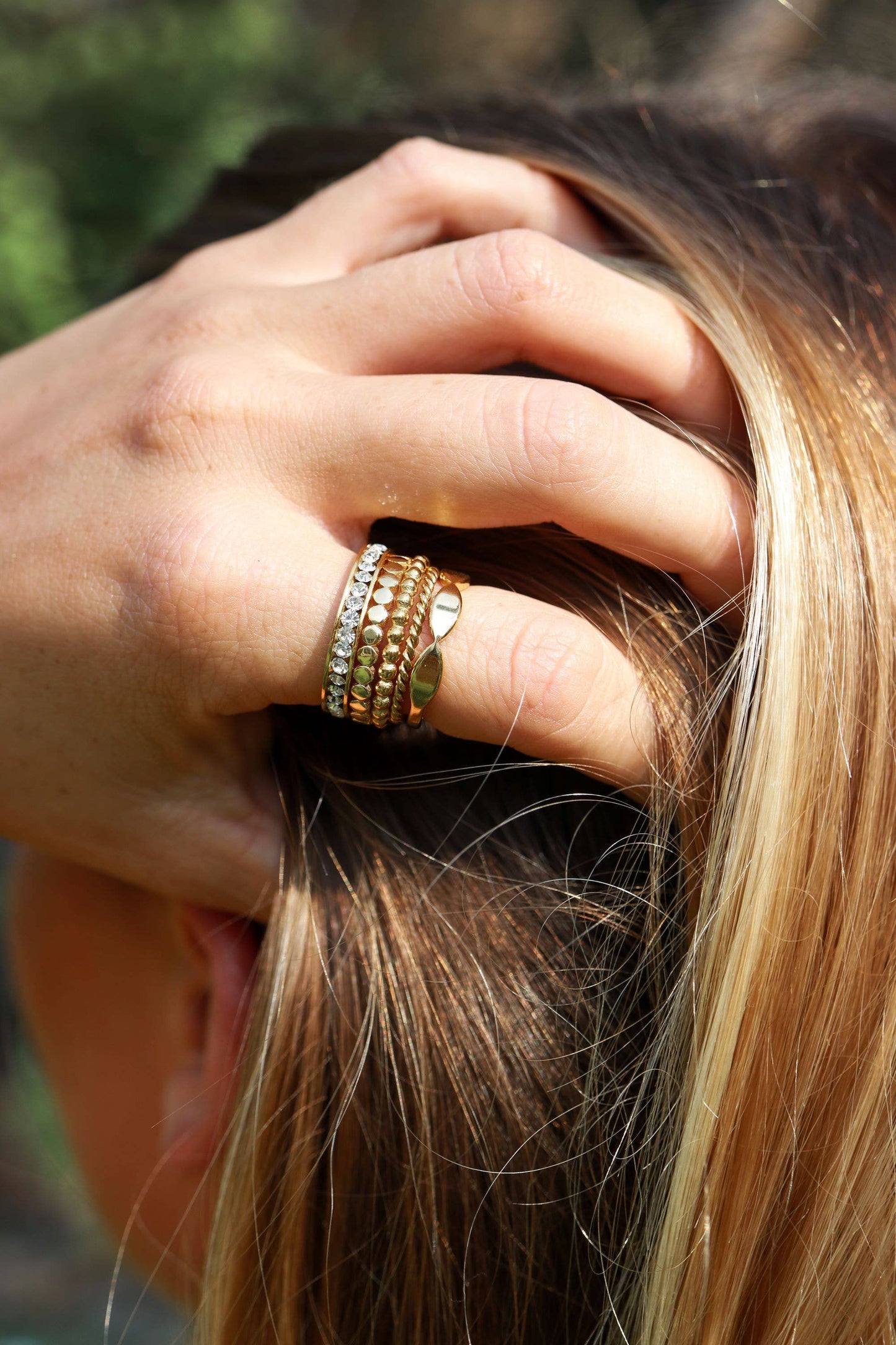 18K Gold Eternity Ring