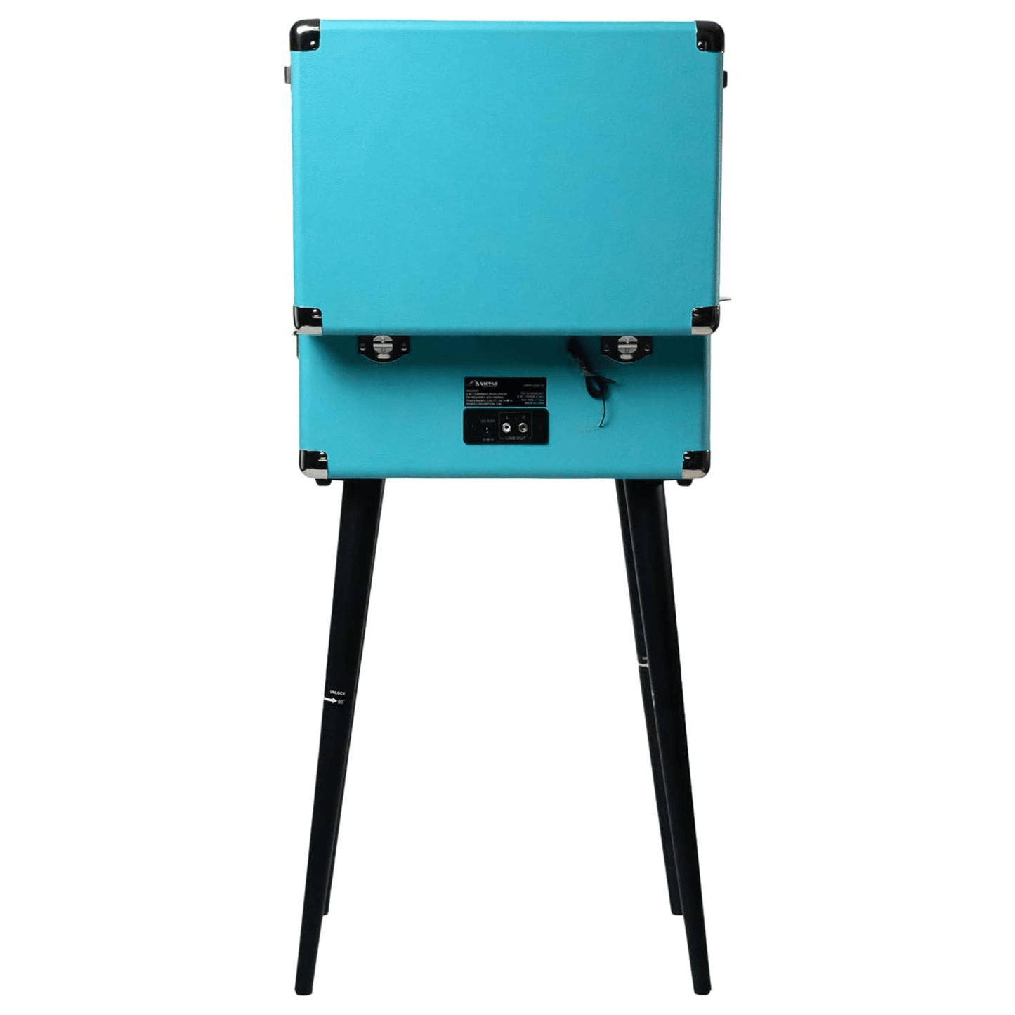 Victor Andover 5-in-1 BT Music Center with Chair-Height Legs