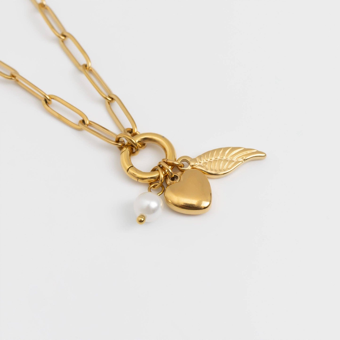 Angel Wing DIY Charm Necklace
