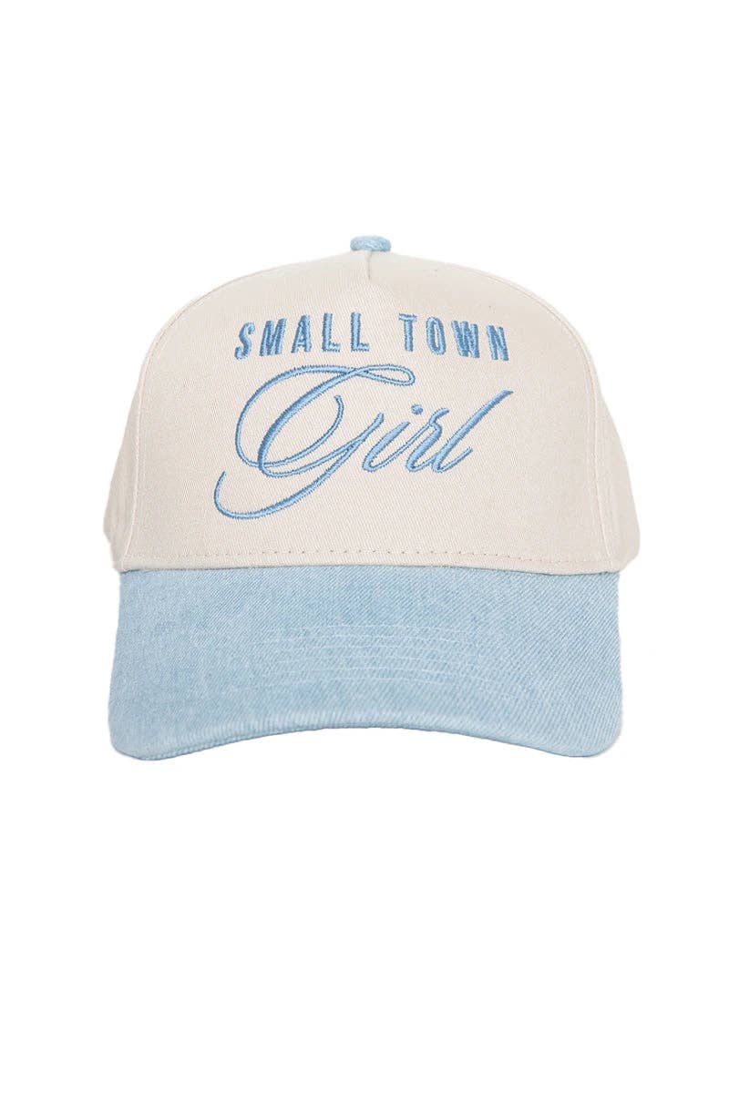 Small Town Girl Trucker Vintage Hat
