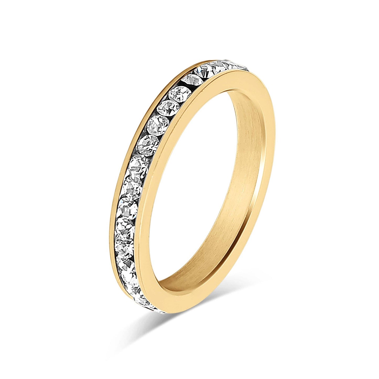 18K Gold Eternity Ring