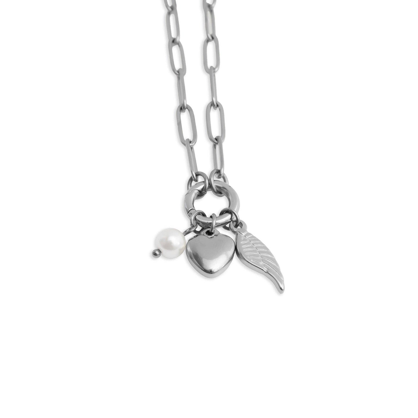 Angel Wing DIY Charm Necklace