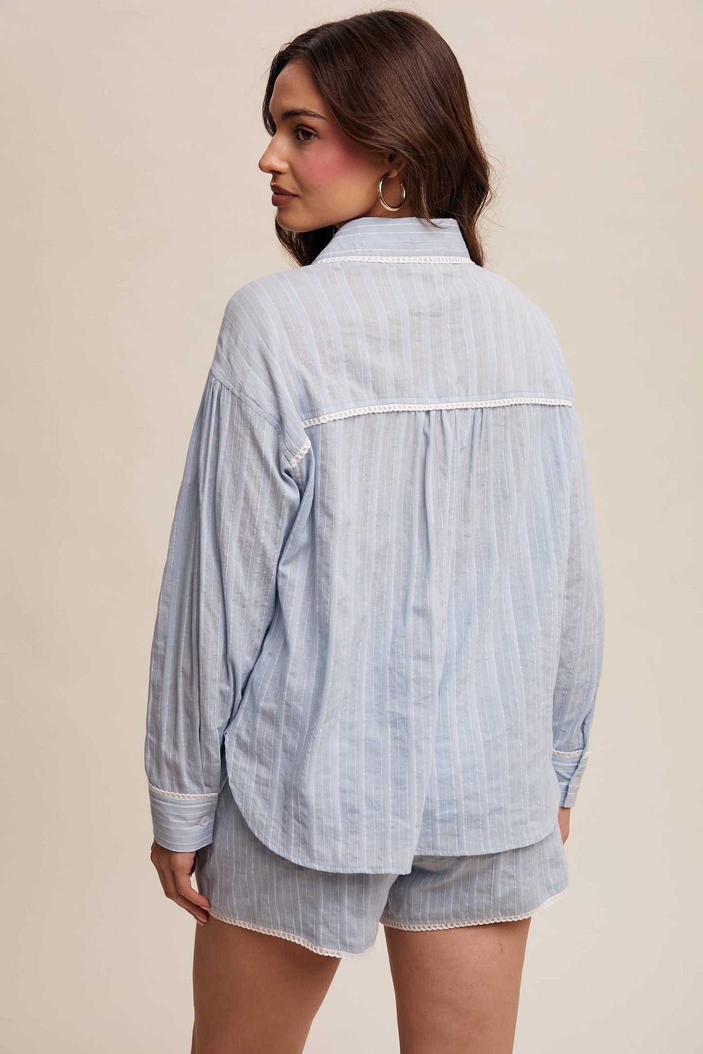 Striped PJ Set