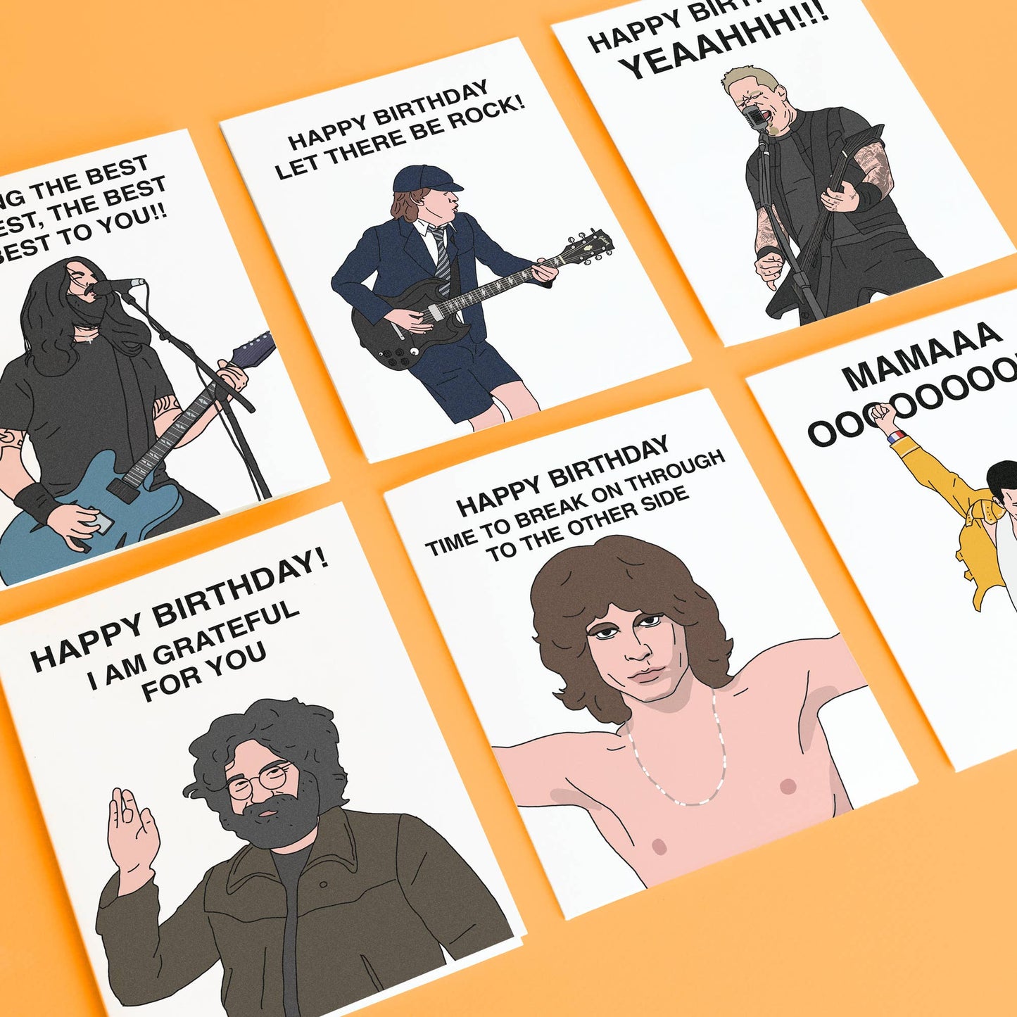 Jim Morrison Birthday Card