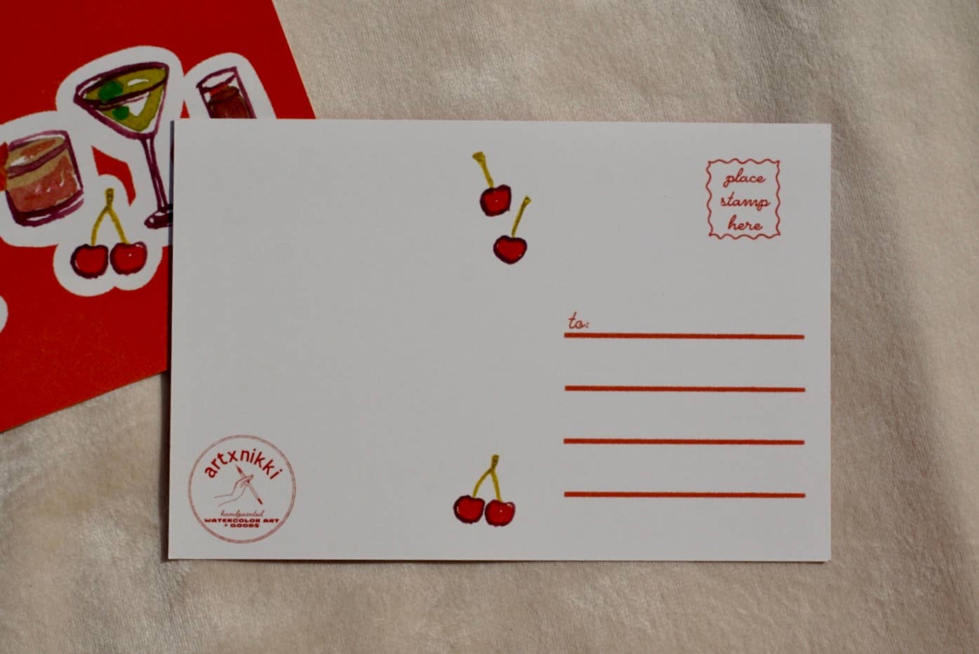 Art Collage Post Cards