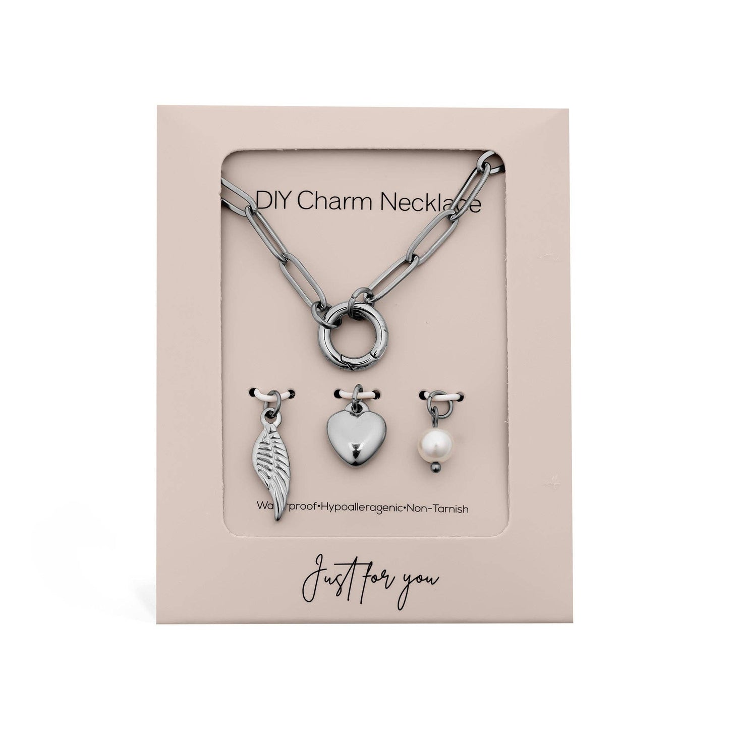 Angel Wing DIY Charm Necklace