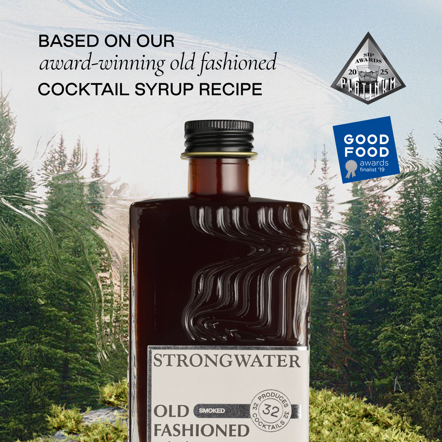 Smoked Old Fashioned Cocktail Syrup