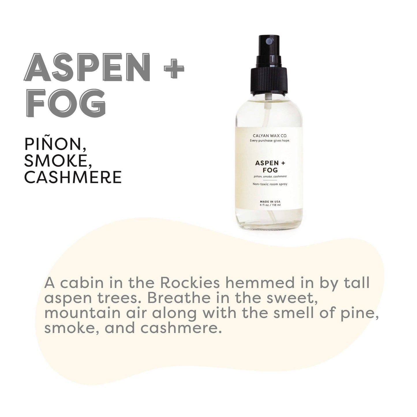 Aspen + Fog Room Spray
