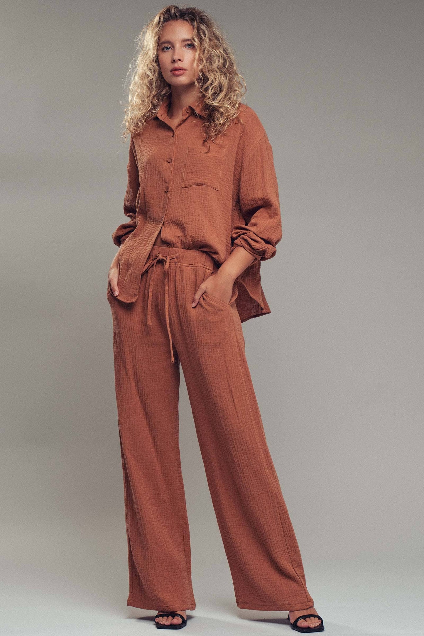 Cotton Gauze Lounge Set